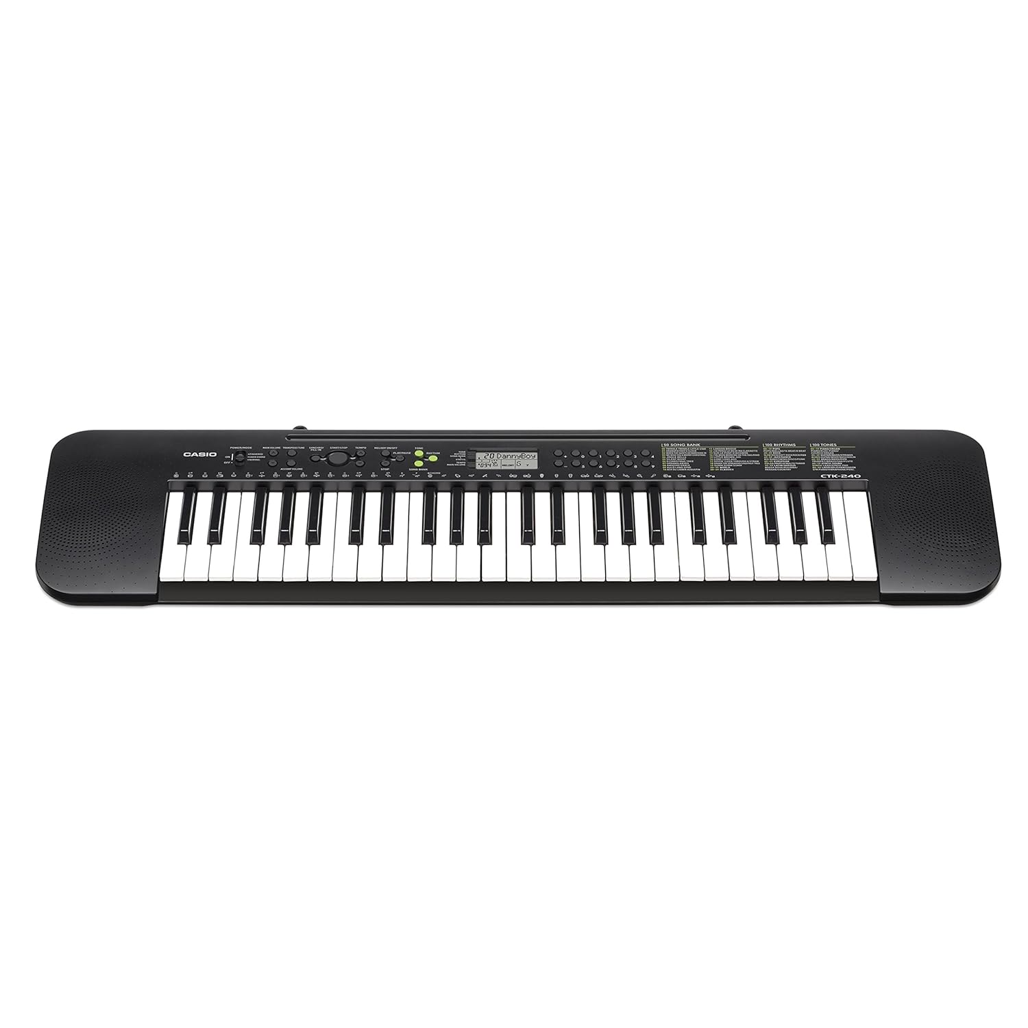CTK-240 Musical Keyboard (Black)- Casio