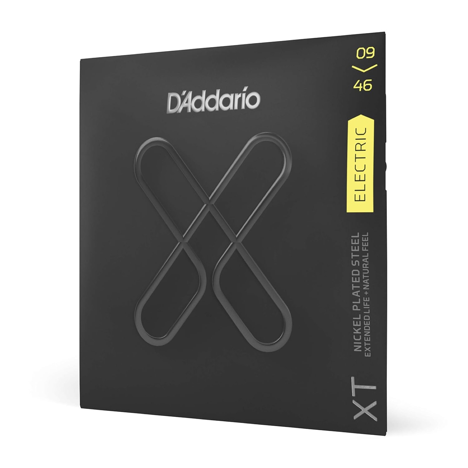 D'Addario XT Nickel Plated Steel Electric Guitar Strings, Super Light Top/Regular Bottom, 09-46