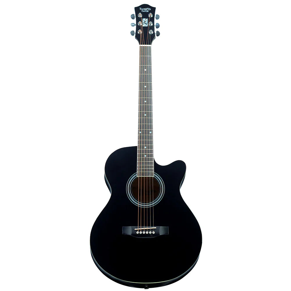 Twelfthnote Semi Acoustic Guitar BLACK